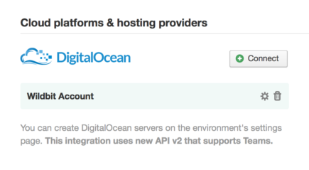 Integrate DeployBot with DigitalOcean Integrate DeployBot with DigitalOcean